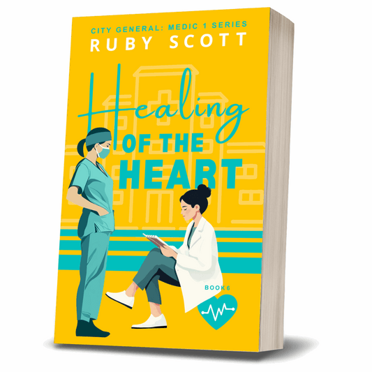 Lesbian romance book "Healing of the Heart" is a heartwarming lesbian love story in Ruby Scott’s City General series—a powerful piece of lesbian fiction following two women navigating vulnerability and connection in a high-stakes medical setting