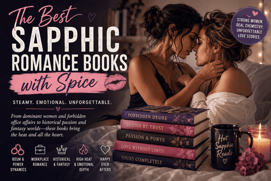 Must-Read Spicy Sapphic Romances featuring strong women and steamy love stories in an intimate setting.