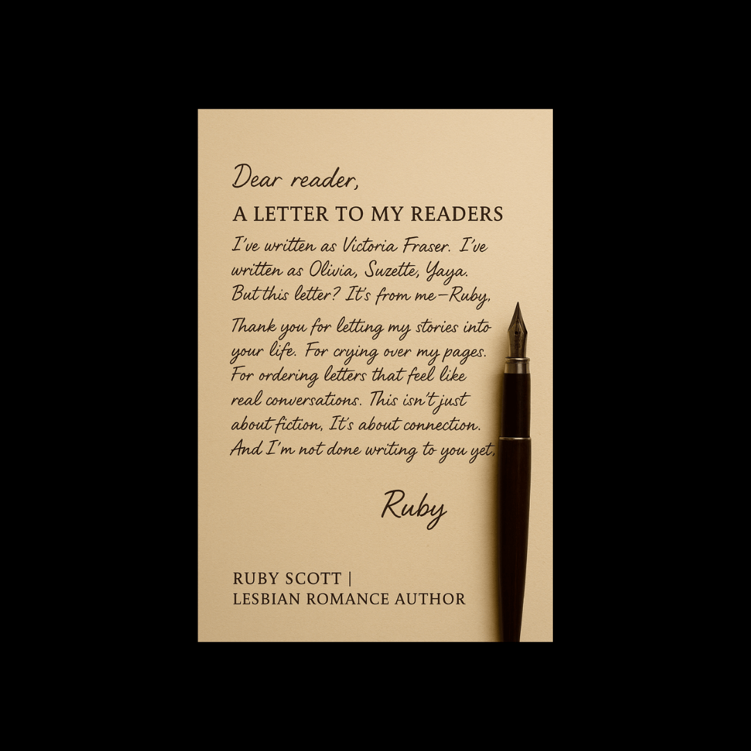 A Letter to My Readers