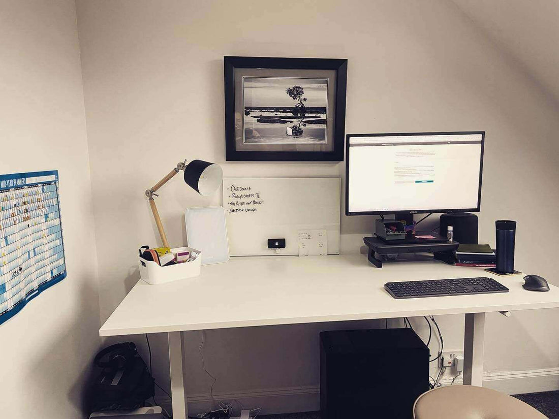 The office of best selling lesbian romance author Ruby Scott