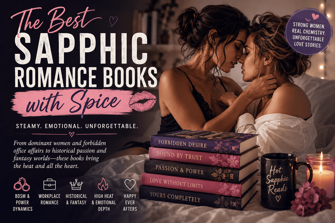 Must-Read Spicy Sapphic Romances featuring strong women and steamy love stories in an intimate setting.