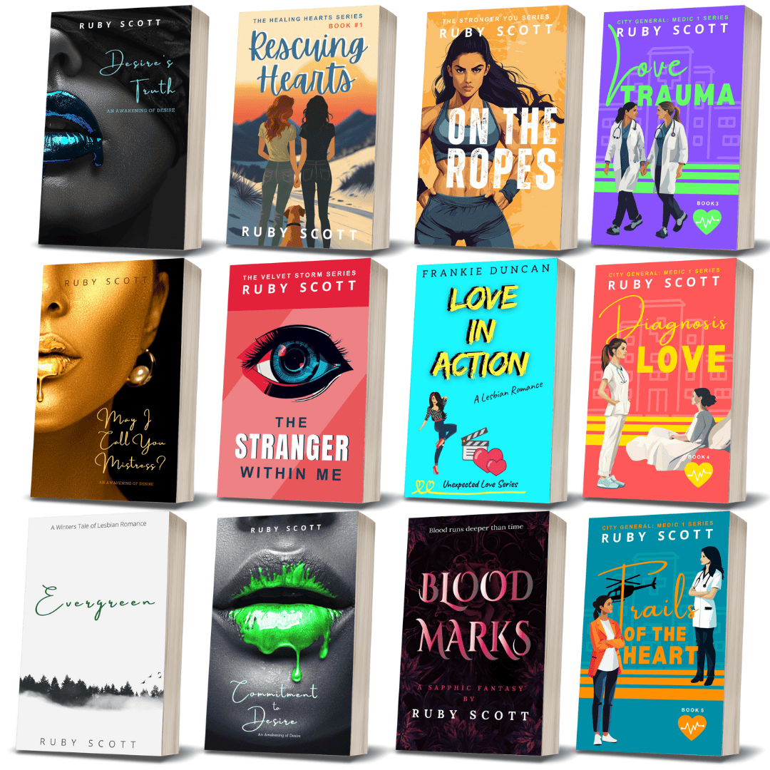 Ruby Scott Lesbian Romance Paperbacks