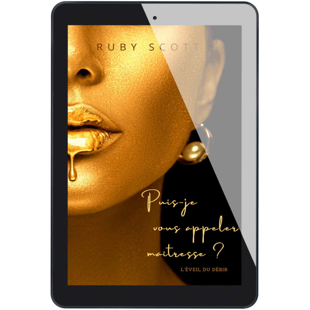 Cover of the eBook 'Puis-je vous appeler Maîtresse?' featuring themes of romance lesbienne and erotic allure.
