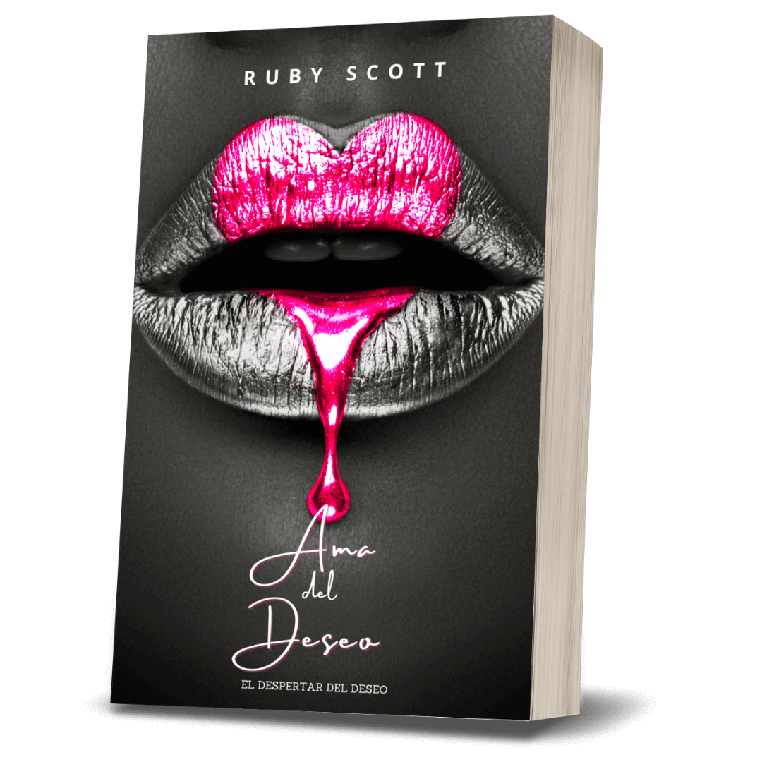 Romance Lésbico Erótico-book cover Ama del Deseo by Ruby Scott, representing a lesbian romance book, lesbian love story, and lesbian fiction by lesbian romance author Ruby Scott and lesbian romance fiction author Ruby Scott.