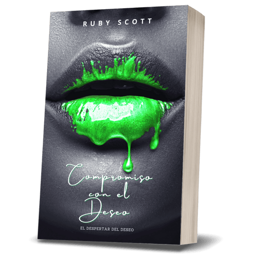 Romance Lesbico Erotico book cover image featuring the paperback edition of Compromiso con el Deseo by Ruby Scott, representing a lesbian romance book, lesbian love story, and lesbian fiction by lesbian romance author Ruby Scott and lesbian romance fiction author Ruby Scott.
