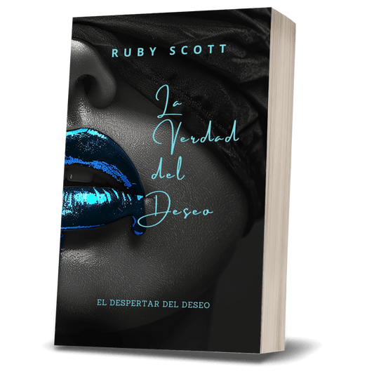 Romance Lesbico Erotico book cover image featuring the signed paperback edition of La Verdad del Deseo by Ruby Scott, representing a lesbian romance book, lesbian love story, and lesbian fiction by lesbian romance author Ruby Scott and lesbian romance fiction author Ruby Scott.