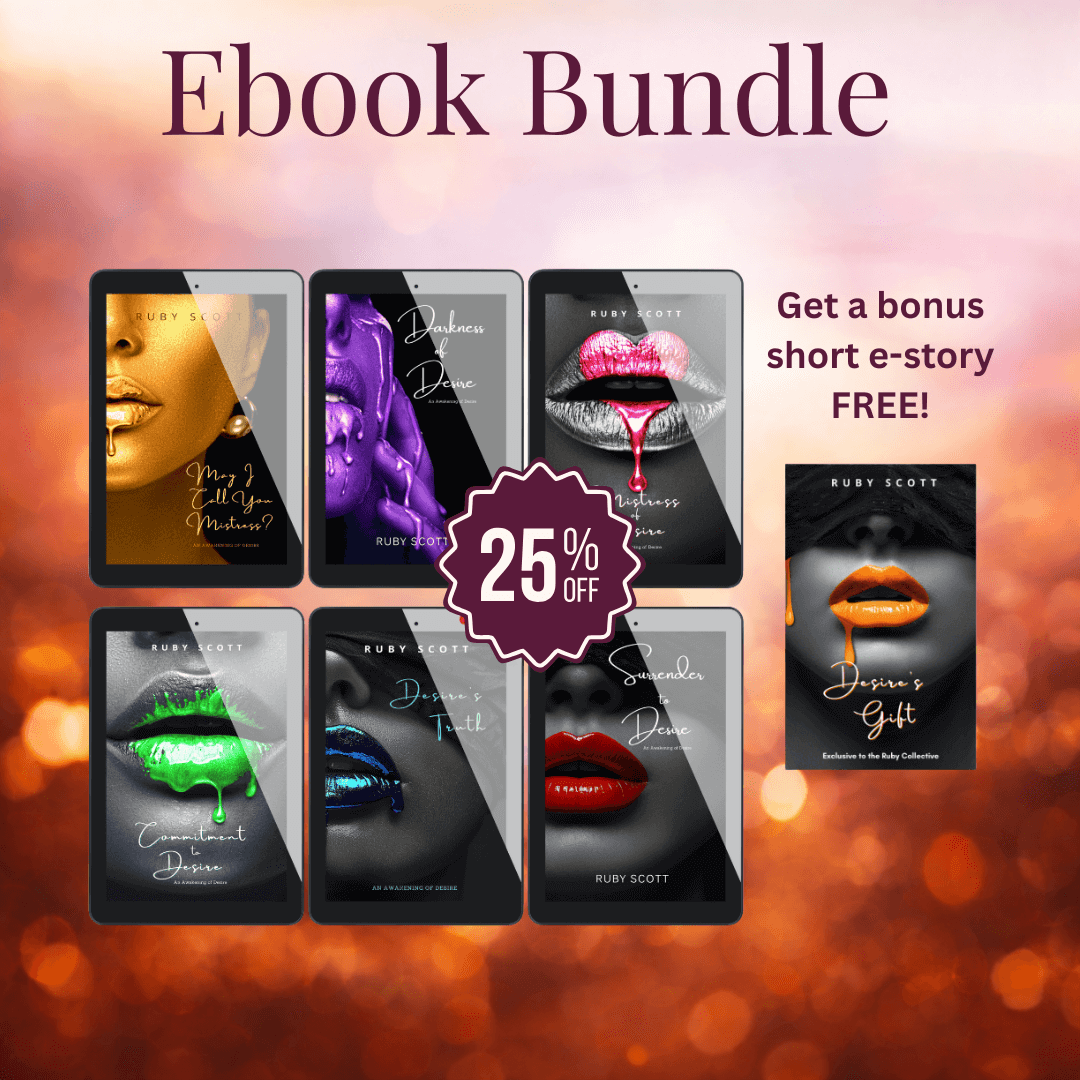 Erotic lesbian romance ebooks collection banner image featuring multiple digital book covers, representing a lesbian romance book, lesbian love story, and lesbian fiction by lesbian romance author Ruby Scott and lesbian romance fiction author Ruby Scott.