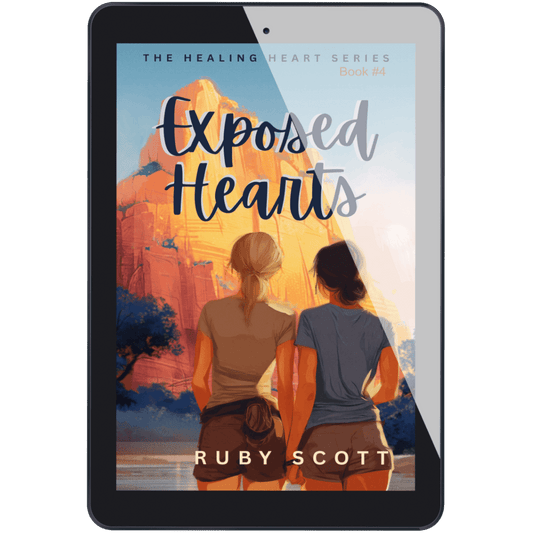 Exposed Hearts ebook by Ruby Scott, slow burn lesbian romance