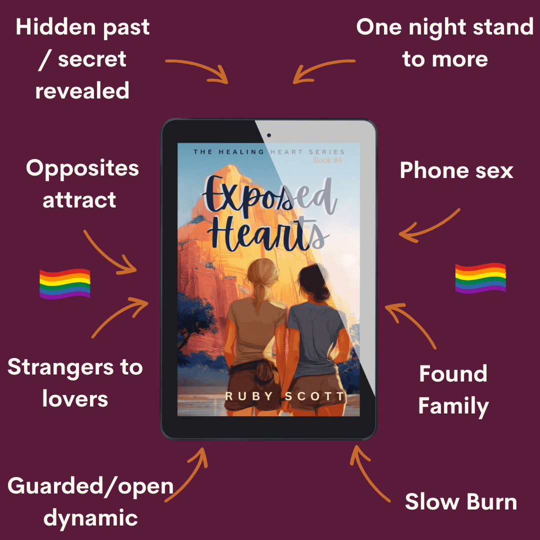Ruby Scott lesbian romance: Exposed Hearts - Preorder Now! – Ruby Scott Lesbian ...