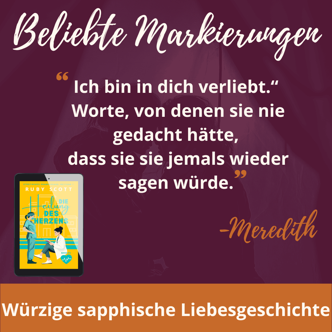 Beliebte Zitate über Worte und Liebe aus dem lesbischer Liebesroman von Ruby Scott