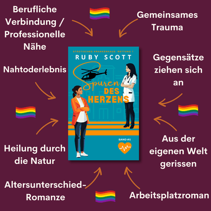 Tropen und Themen aus dem lesbischer Liebesroman von Ruby Scott