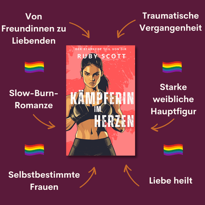 Tropen und Themen aus dem lesbischer Liebesroman von Ruby Scott