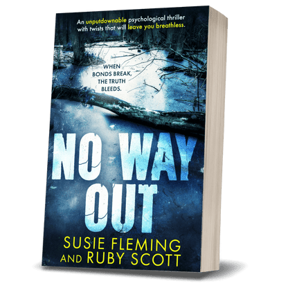 No Way Out book cover, Velvet Storm sapphic psychological thriller book three by Ruby Scott