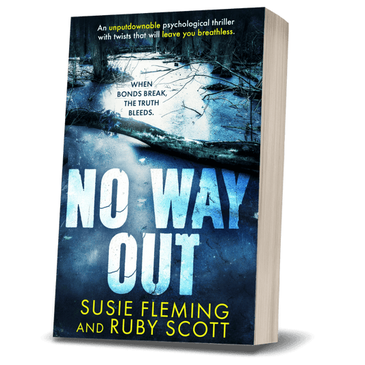 No Way Out book cover, Velvet Storm sapphic psychological thriller book three by Ruby Scott