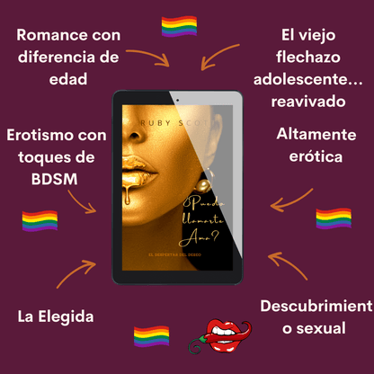 Tropos de '¿Puedo Llamarte Ama?', romance lésbico erótico de la serie El Despertar del Deseo por Ruby Scott