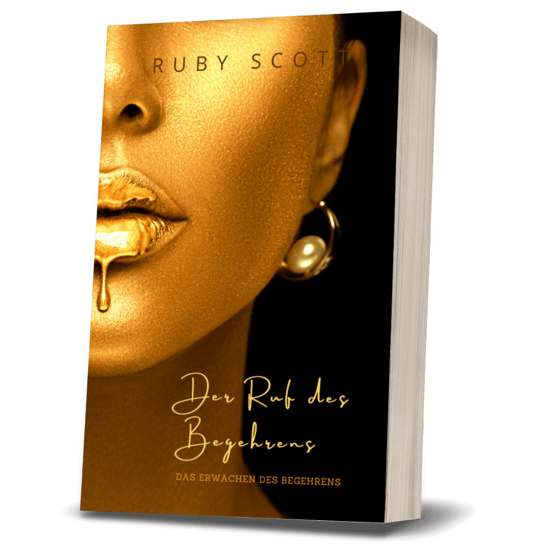 Erotischer lesbischer Liebesroman Taschenbuch Cover, deutsche Ausgabe von Ruby Scott