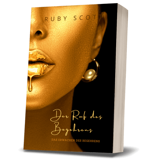 Erotischer lesbischer Liebesroman Taschenbuch Cover, deutsche Ausgabe von Ruby Scott